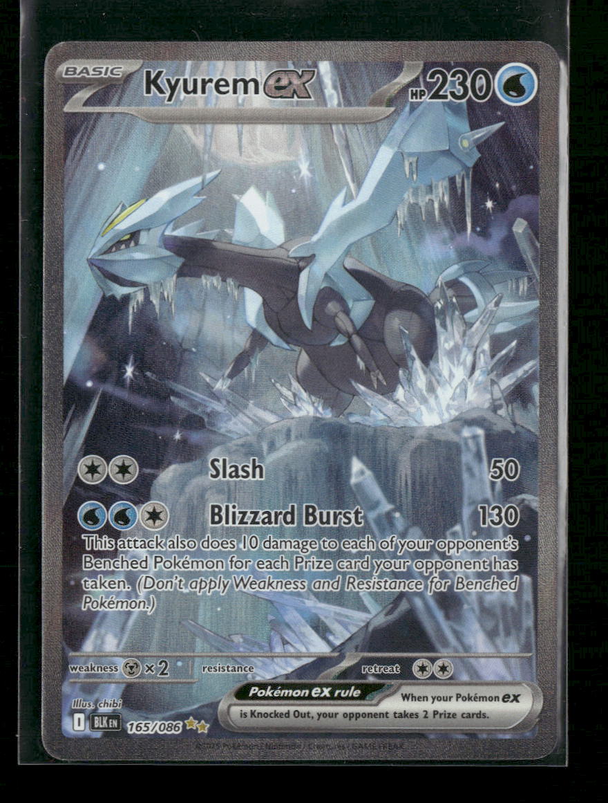 SV: Black Bolt Kyurem ex #165/086