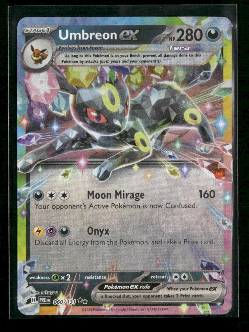 SV: Prismatic Evolutions Umbreon ex #060/131