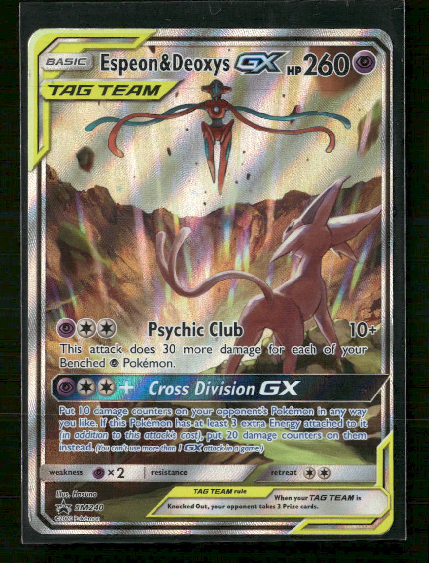 SM Promos Espeon & Deoxys GX #SM240