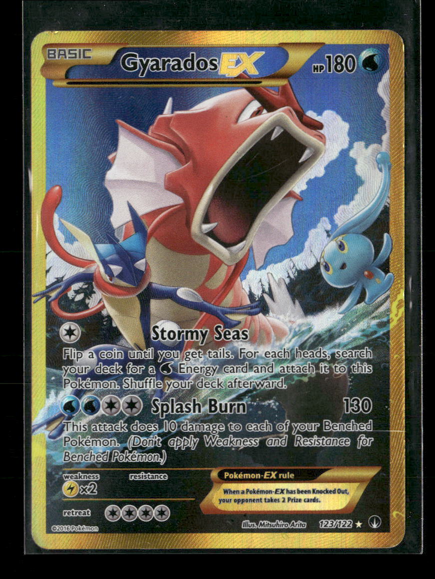 XY - BREAKpoint Gyarados EX (Secret) #123/122