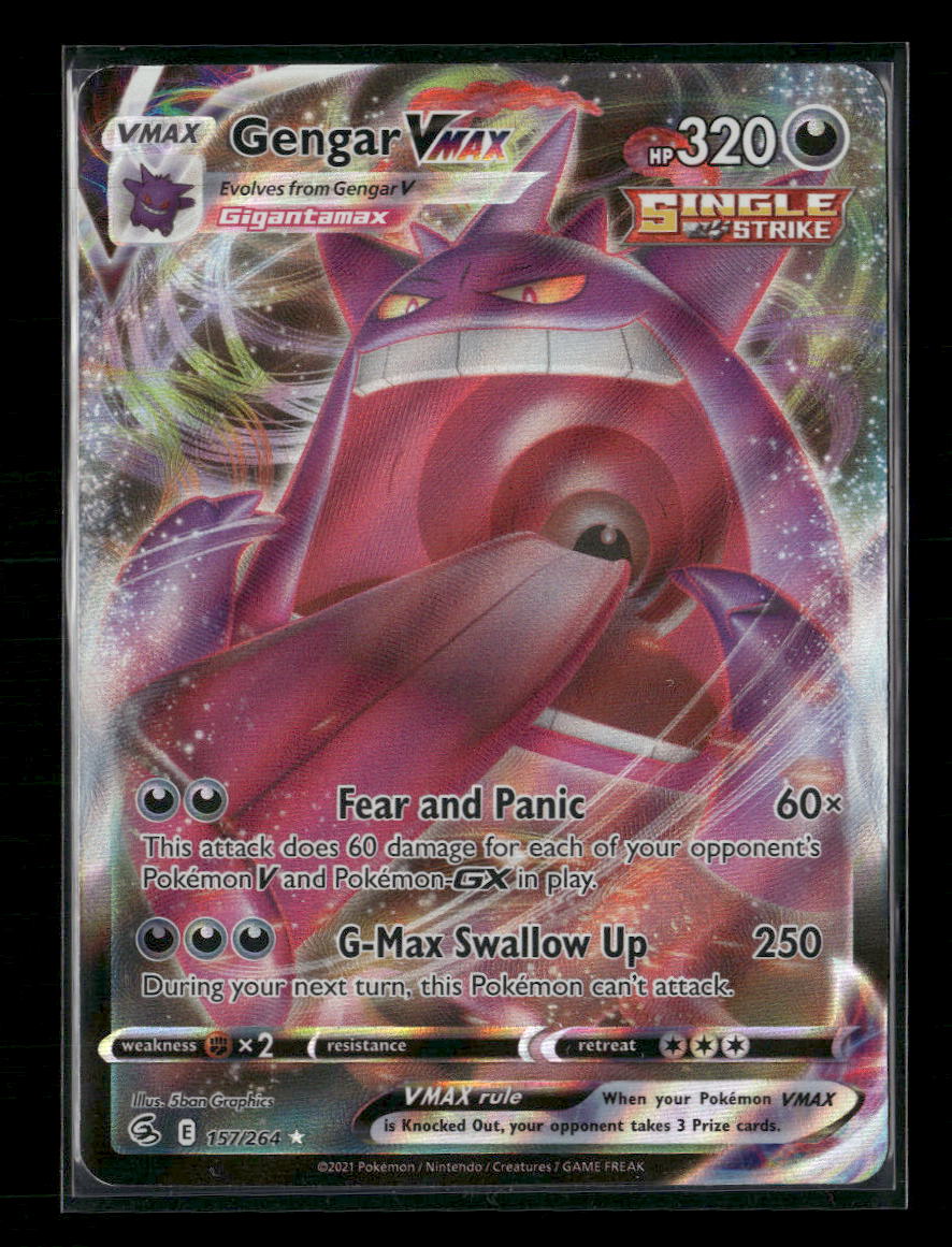 SWSH08: Fusion Strike Gengar VMAX #157/264