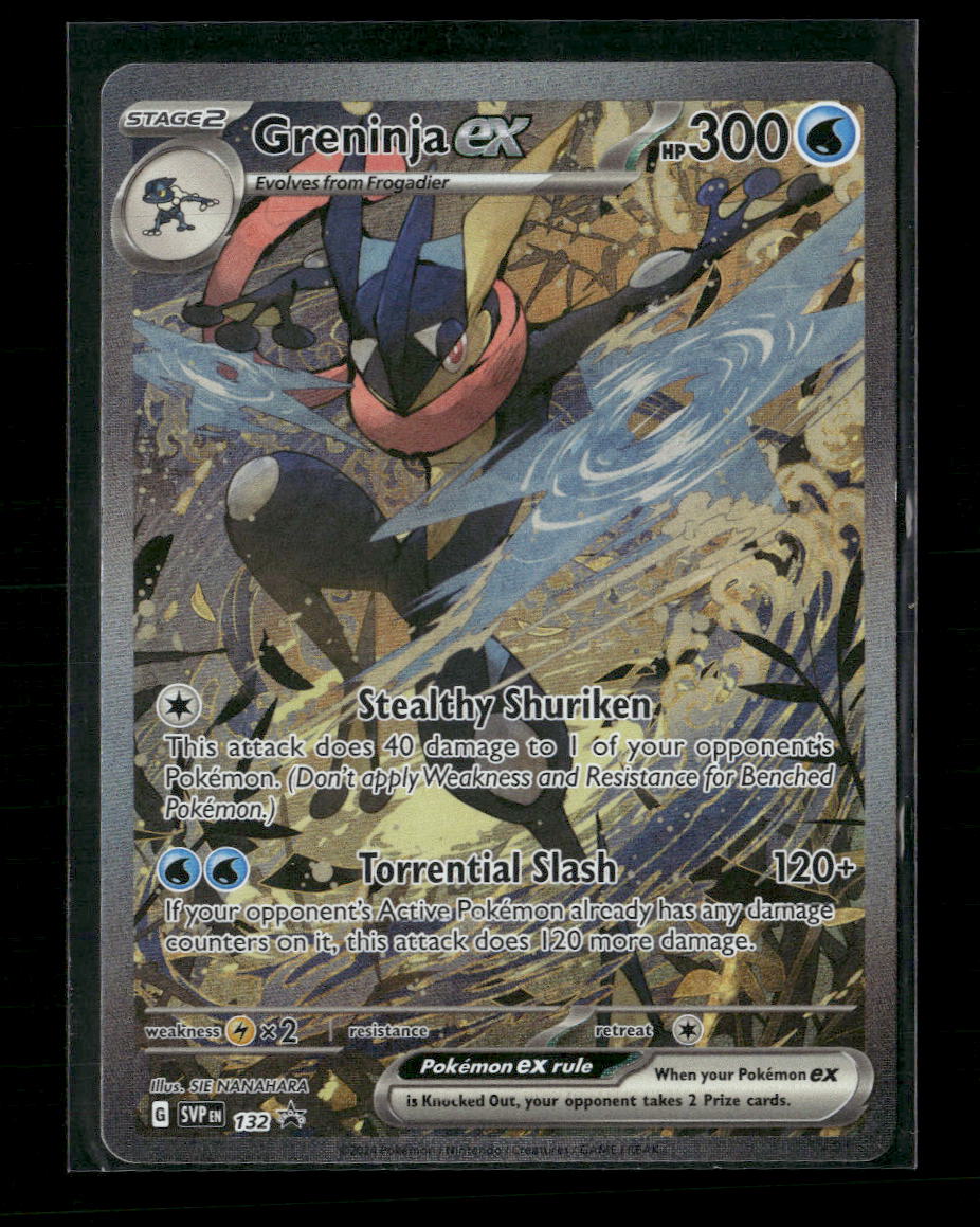 SV: Scarlet & Violet Promo Cards Greninja ex #132
