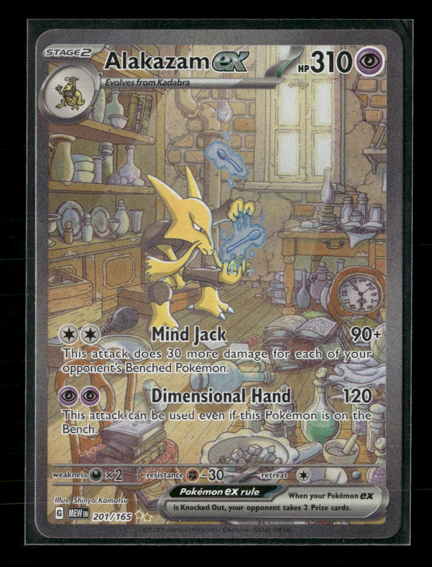 SV: Scarlet & Violet 151 Alakazam ex #201/165