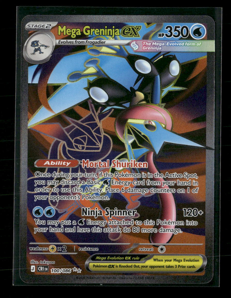 ME04: Chaos Rising Mega Greninja ex #100/086