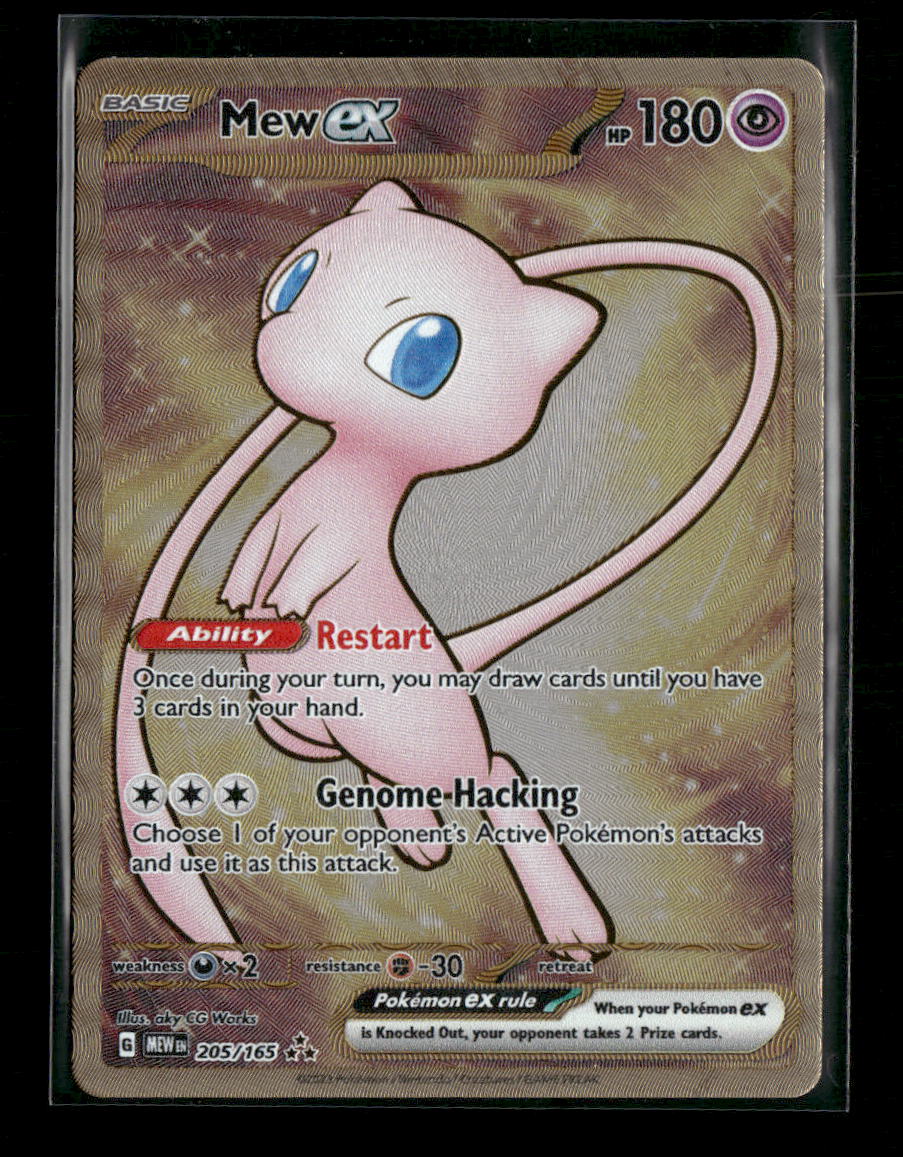 SV: Scarlet & Violet 151 Mew ex (Metal Card) #205/165