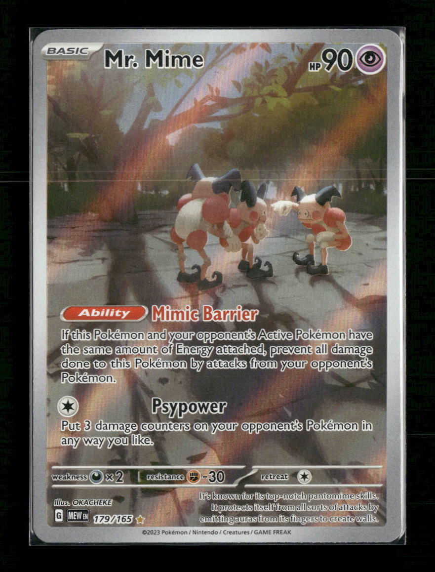 SV: Scarlet & Violet 151 Mr. Mime #179/165