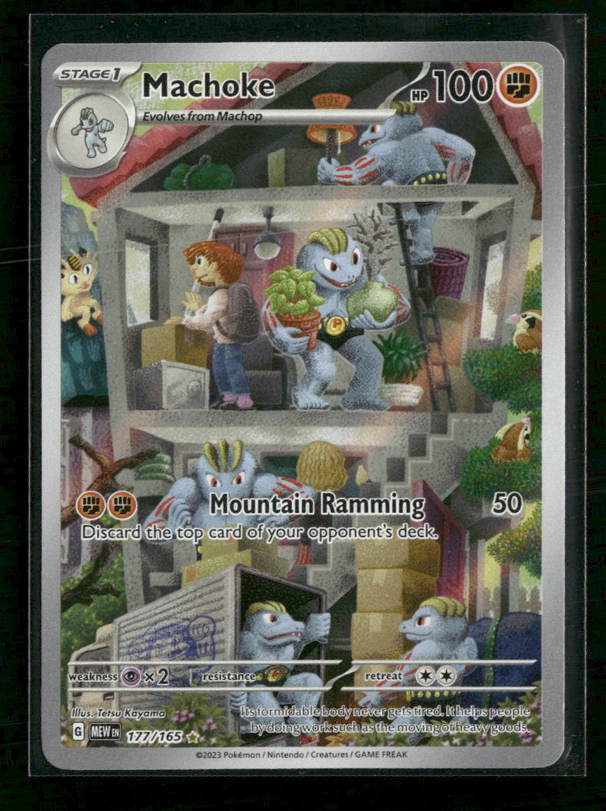 SV: Scarlet & Violet 151 Machoke #177/165
