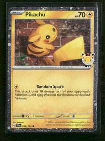Miscellaneous Cards & Products Pikachu (Pokemon Day 2026) #051/162