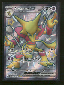 SV: Paldean Fates Alakazam ex #215/091
