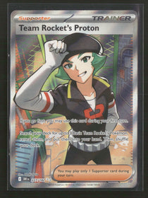 SV10: Destined Rivals Team Rocket's Proton #227/182