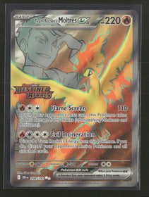 Team Rocket's Moltres ex (Destined Rivals Stamp) #208/182