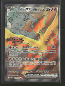 Team Rocket's Moltres ex (Destined Rivals Stamp) #208/182