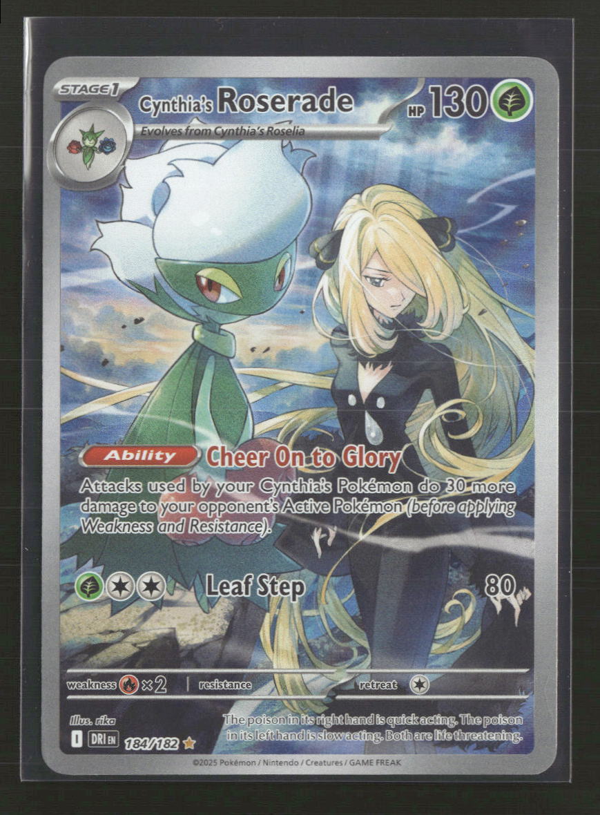 SV10: Destined Rivals Cynthia's Roserade #184/182