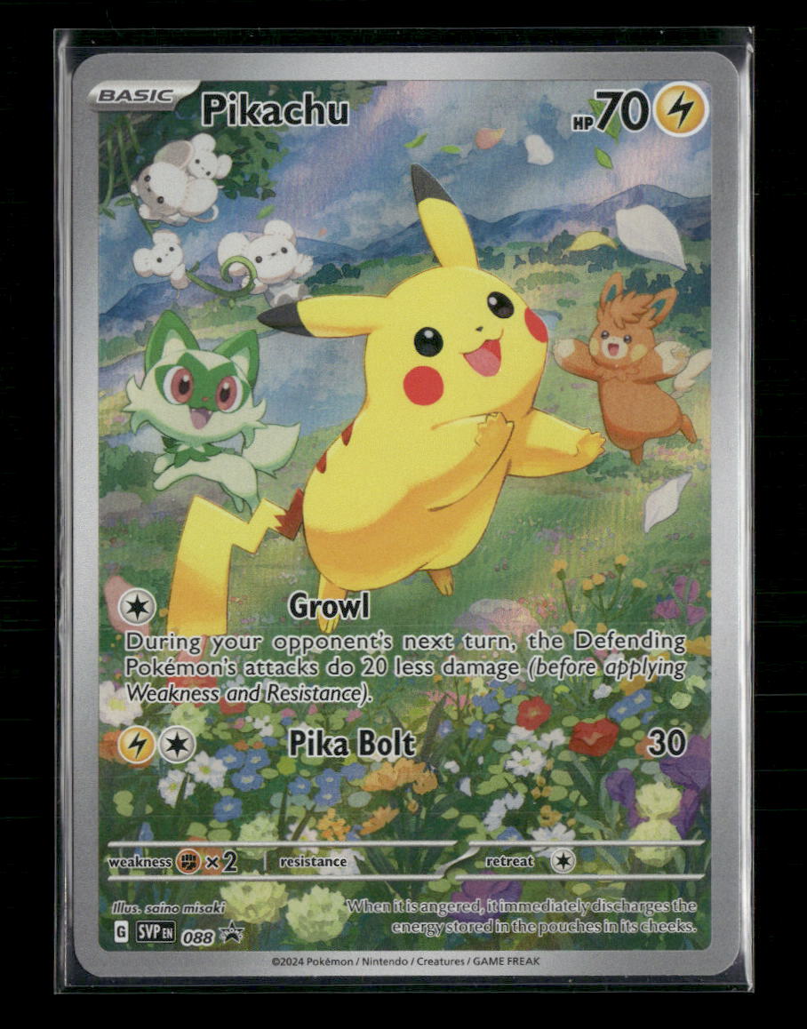 SV: Scarlet & Violet Promo Cards Pikachu #088