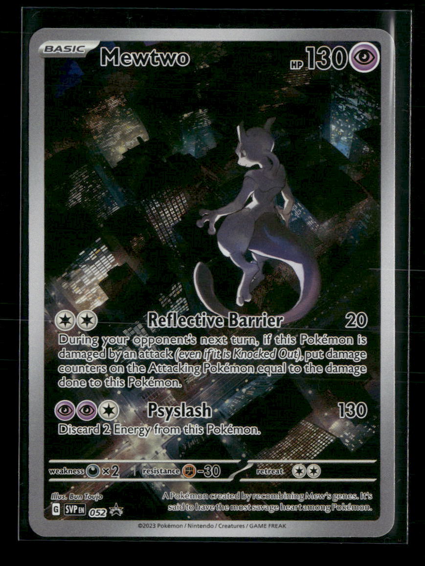 SV: Scarlet & Violet Promo Cards Mewtwo #052