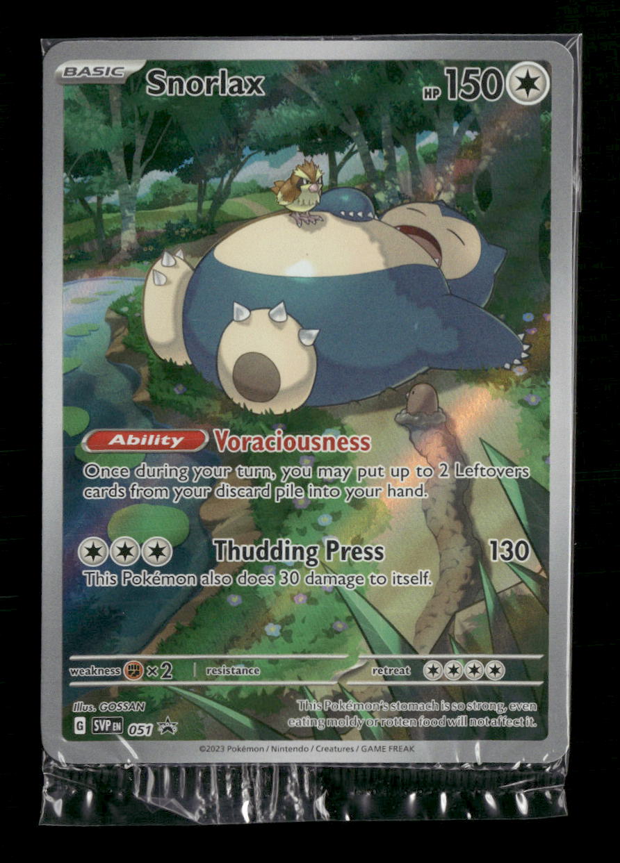 SV: Scarlet & Violet Promo Cards Snorlax #051