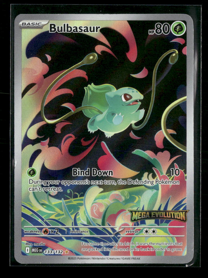 Miscellaneous Cards & Products Bulbasaur Mega Evolution Stamp) #133/132