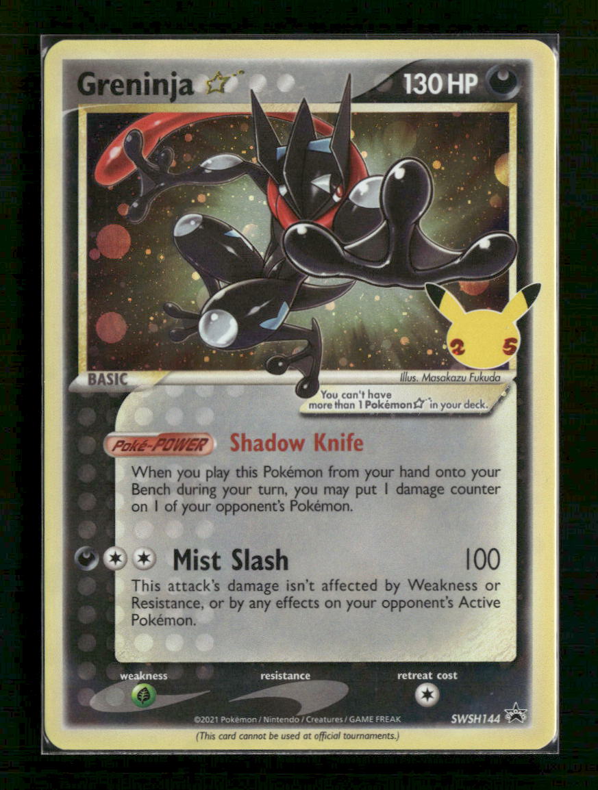 SWSH: Sword & Shield Promo Cards Greninja Star #SWSH144