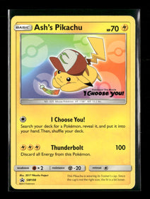 SM Promos Ash's Pikachu #SM108