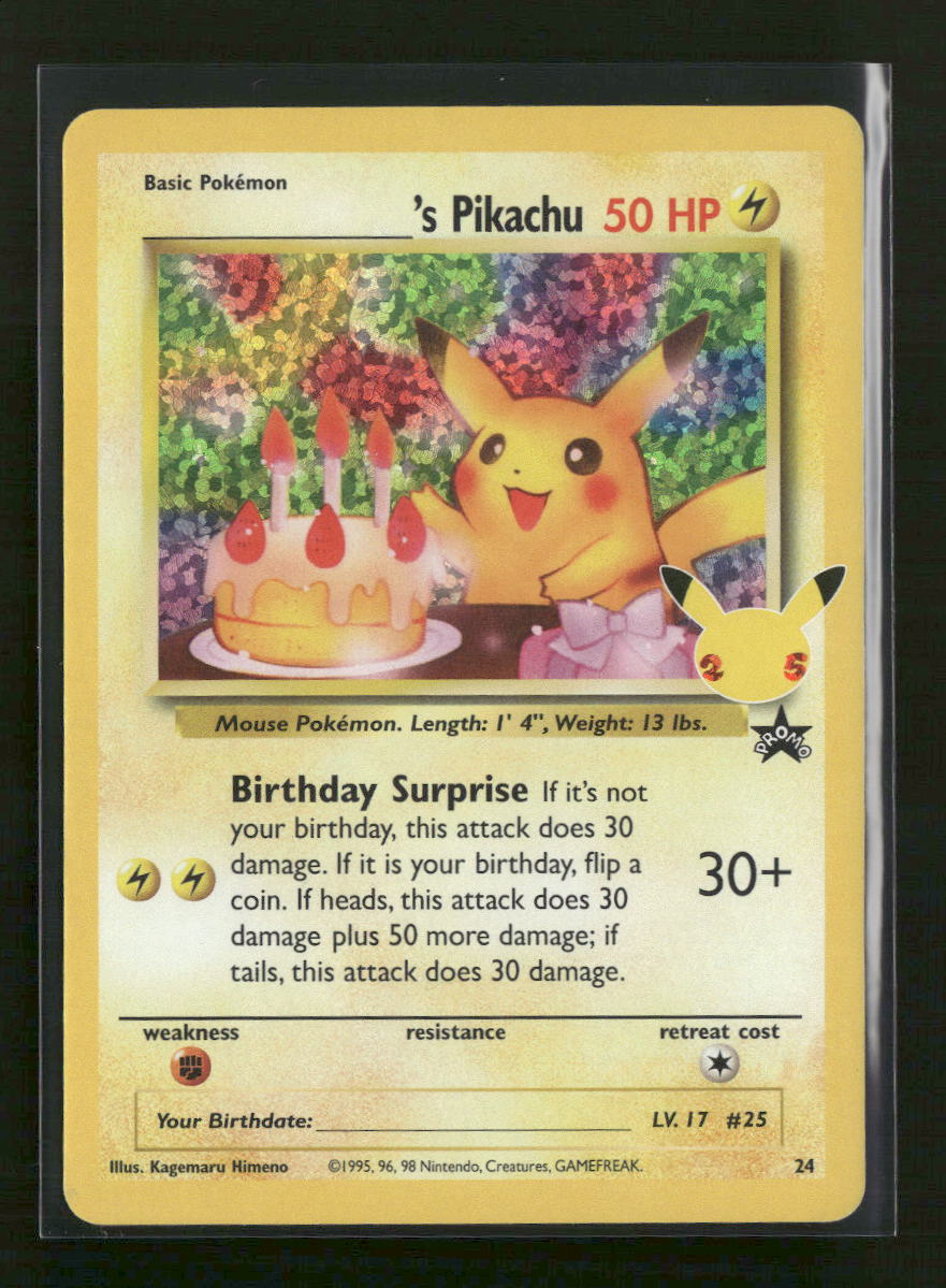 Celebrations: Classic Collection ______'s Pikachu #24/53