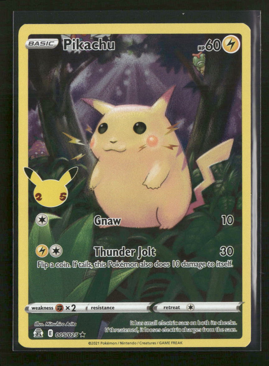 Celebrations Pikachu #005/025