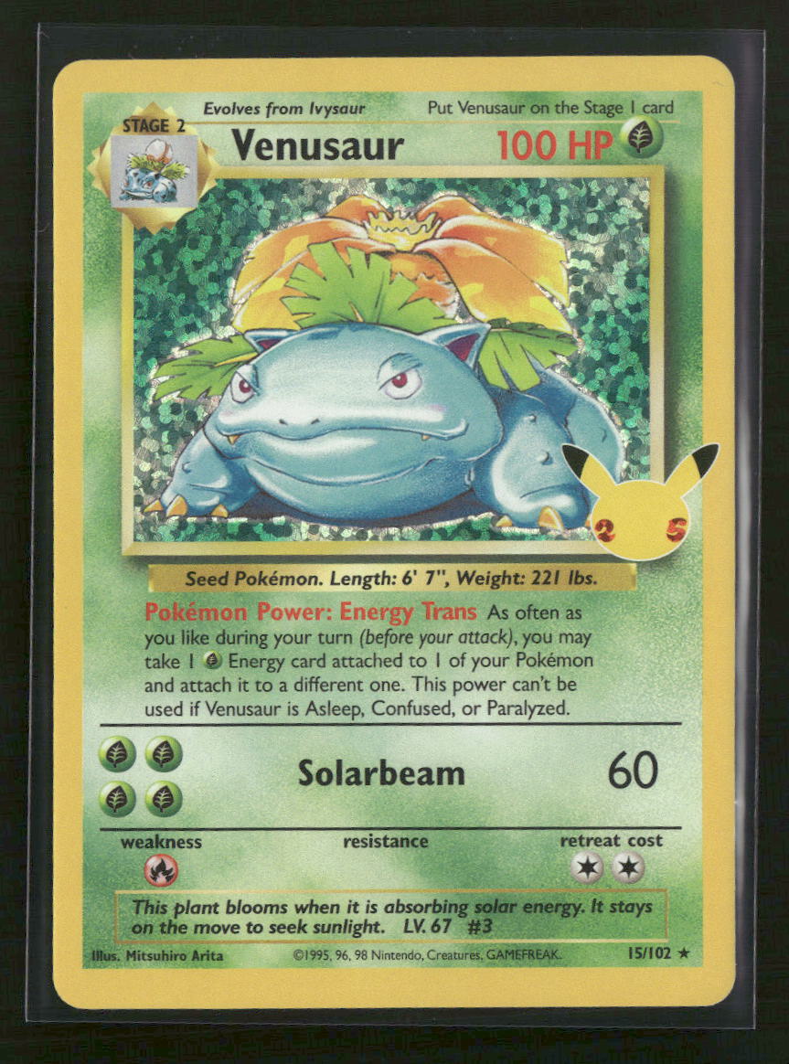 Celebrations: Classic Collection Venusaur #15/102