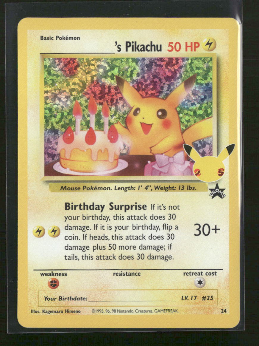 Celebrations: Classic Collection ______'s Pikachu #24/53
