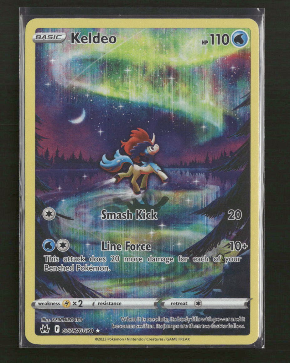 SWSH: Crown Zenith: Galarian Gallery Keldeo #GG07/GG70