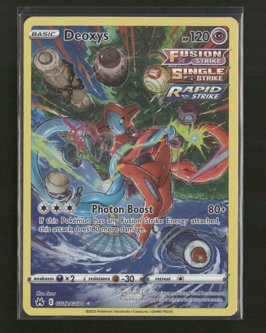 SWSH: Crown Zenith: Galarian Gallery Deoxys #GG12/GG70