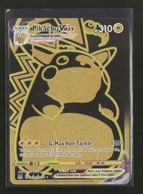 SWSH11: Lost Origin Trainer Gallery Pikachu VMAX (Secret) #TG29/TG30