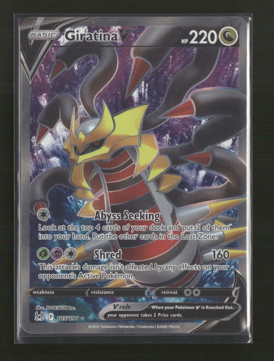 SWSH11: Lost Origin Giratina V (Full Art) #185/196