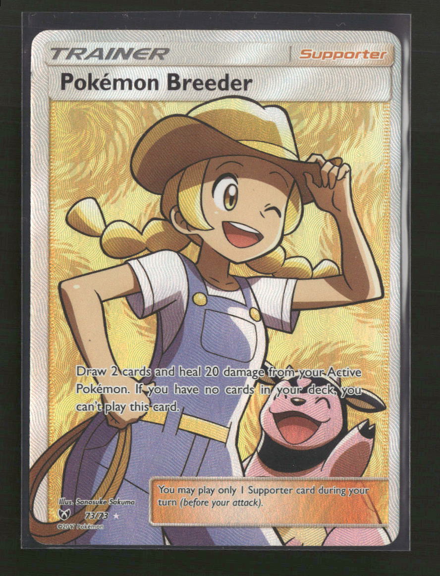 Shining Legends Pokemon Breeder (Full Art) #73/73