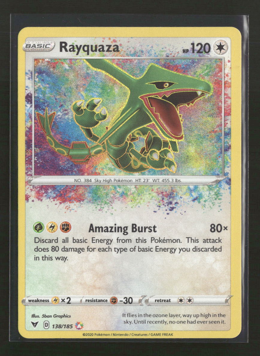 SWSH04: Vivid Voltage Rayquaza #138/185