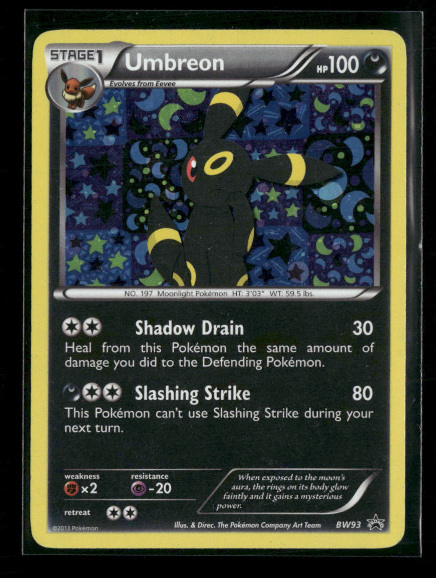 Black and White Promos Umbreon #BW93