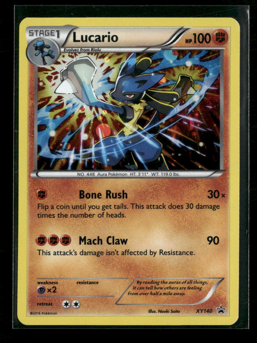 XY Promos Lucario #XY140