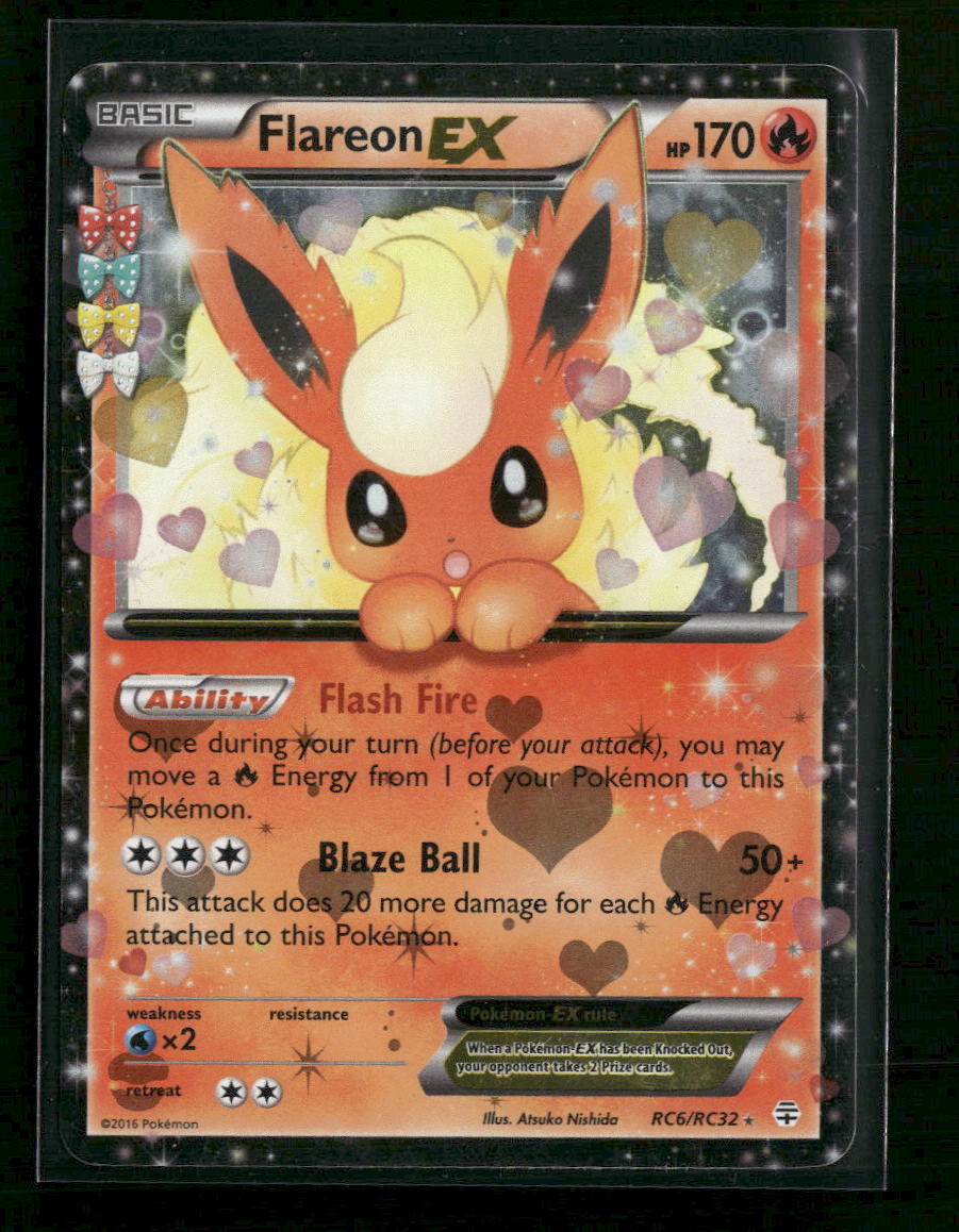 Generations: Radiant Collection Flareon EX #RC6/RC32