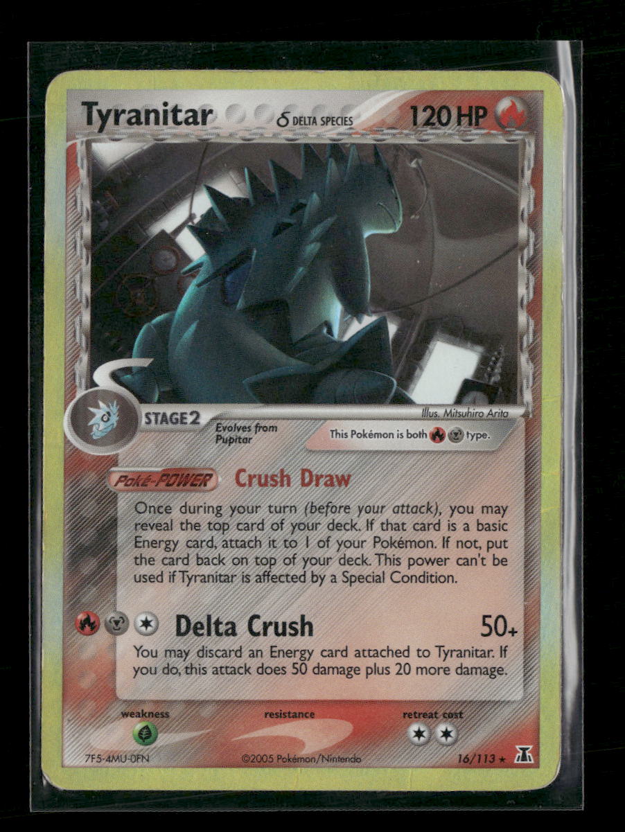 Delta Species Tyranitar (Delta Species) #16/113 *Damaged*