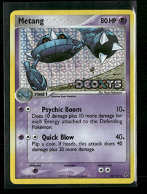 Deoxys Metang Reverse Holofoil #40/107
