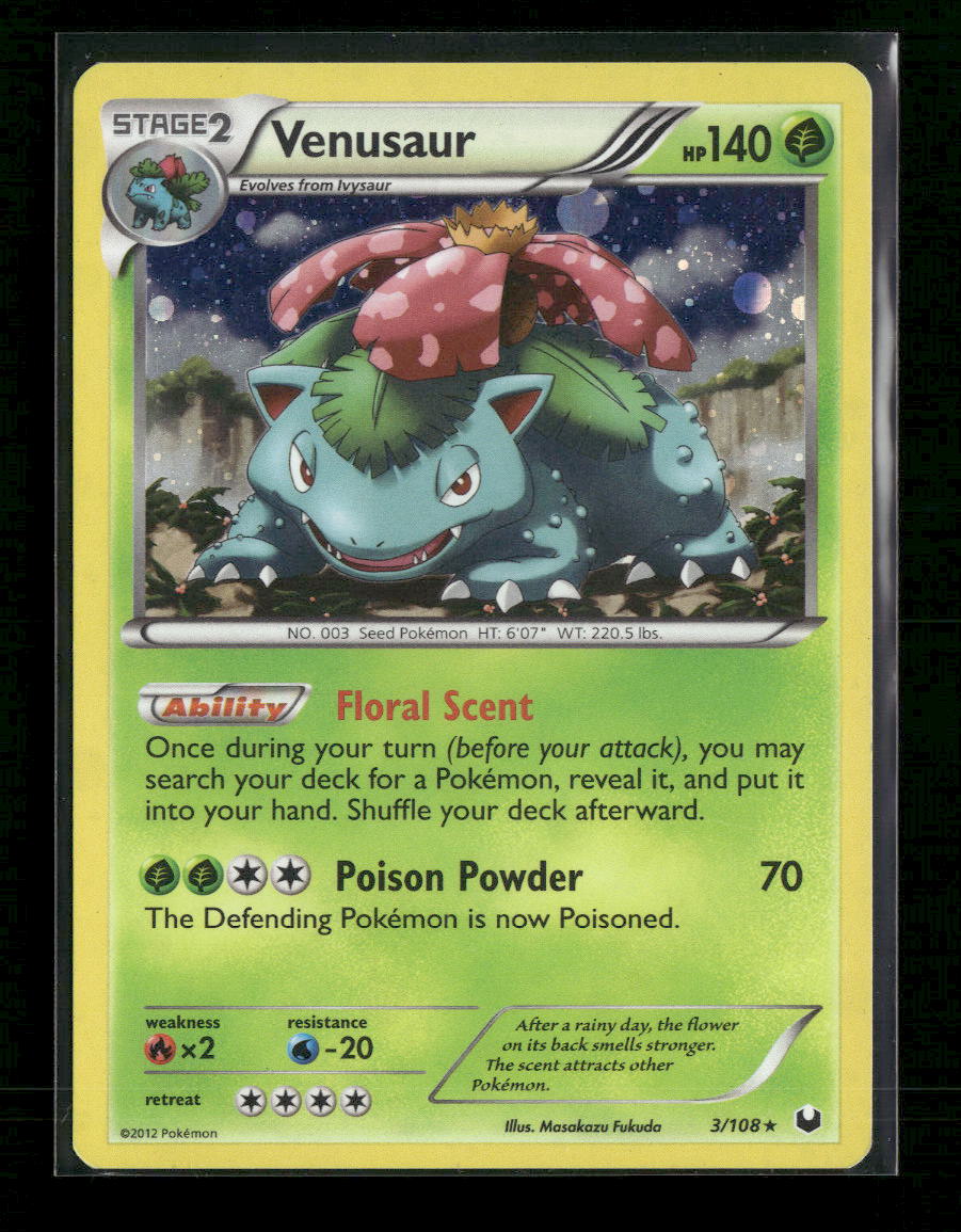 Blister Exclusives Venusaur (Cosmo Holo) #003/108