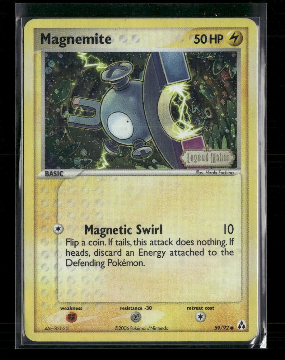 Legend Maker Magnemite Reverse Holofoil #59/92