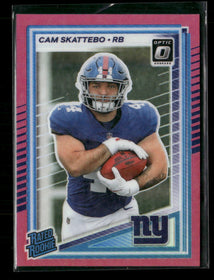 2025 Donruss Optic Purple Shock Cam Skattebo Rookie #228