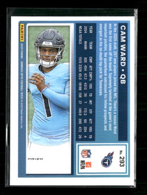 2025 Donruss Optic Holo Cam Ward Rookie #293