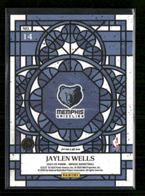 2024-25 Panini Mosaic Stained Glass Jaylen Wells #14