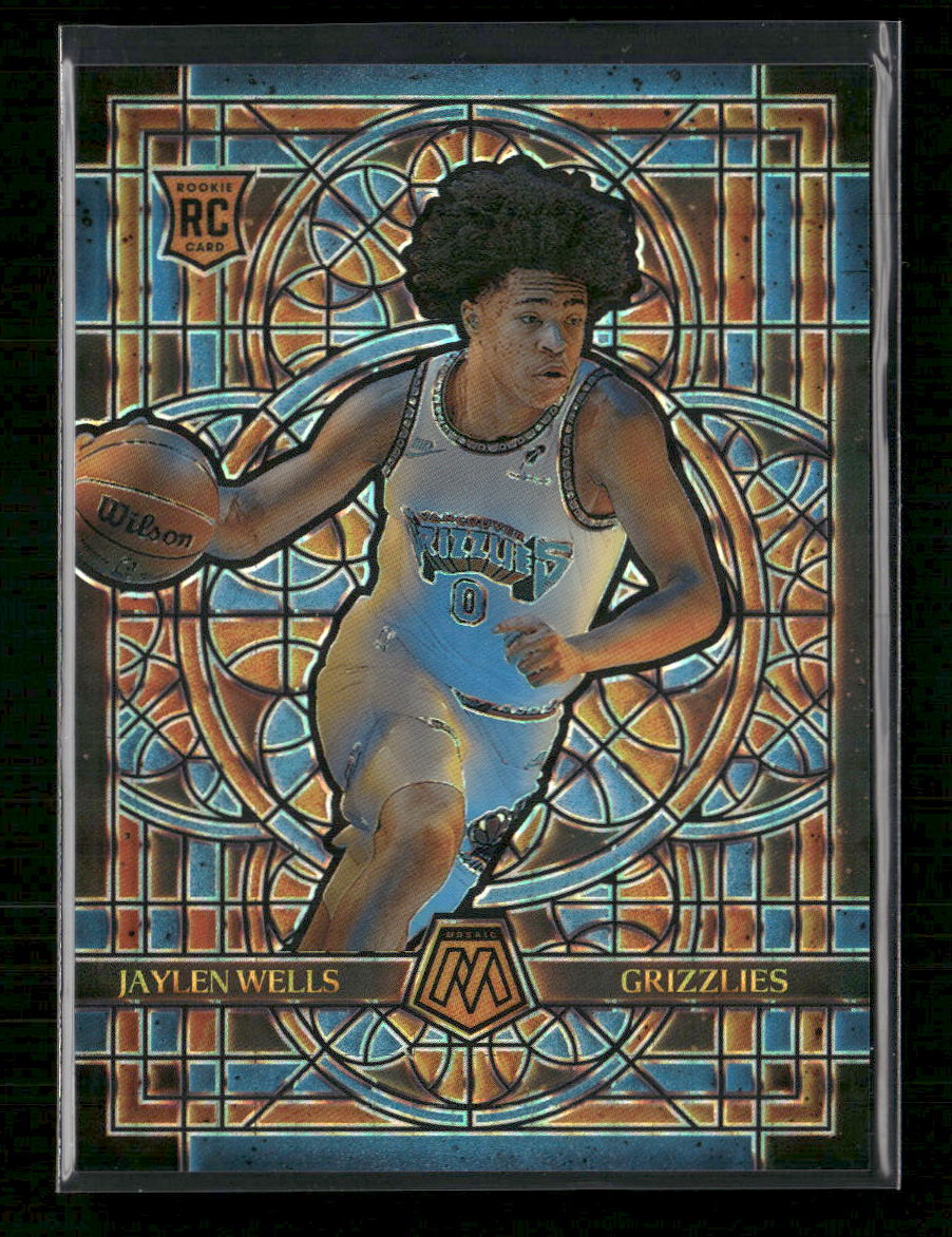 2024-25 Panini Mosaic Stained Glass Jaylen Wells #14