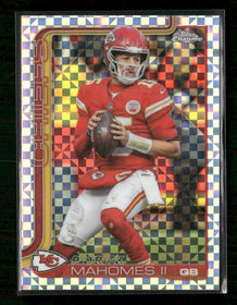 2025 Topps Chrome X-Fractor Patrick Mahomes II #148