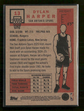2025-26 Topps Living Dylan Harper #13
