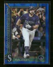 2025 Topps Chrome Update Blue Lava Refractors Cal Raleigh #/150 #USC45b