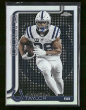 2025 Topps Chrome Lightboard Logo Jonathan Taylor #130