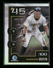 2025 Bowman Bowman Scouts Top 100 Konnor Griffin #BTP-45
