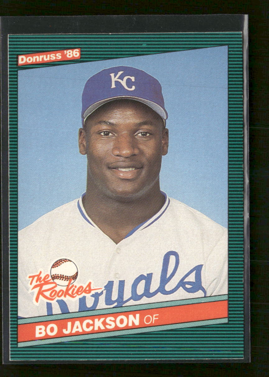 1986 Donruss The Rookies Bo Jackson #38